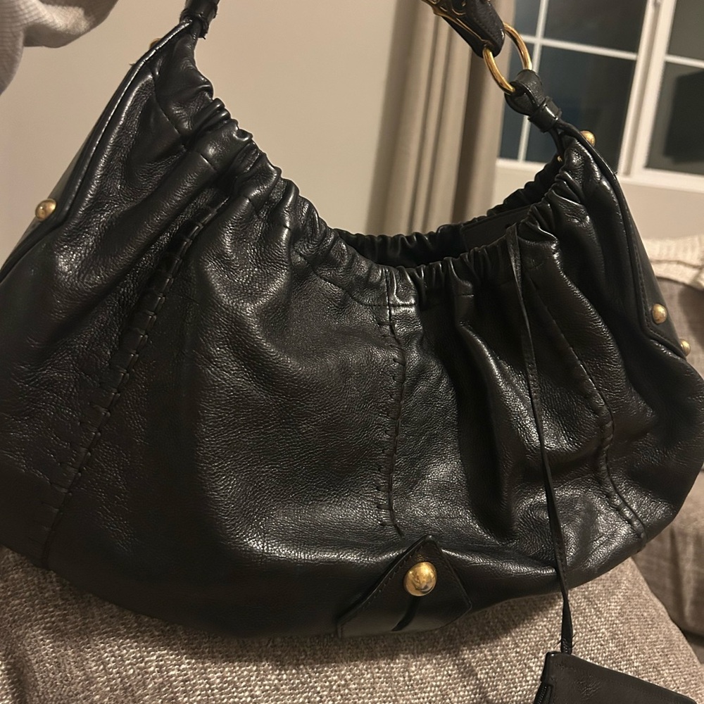 Vintage black ysl Mombasa bag